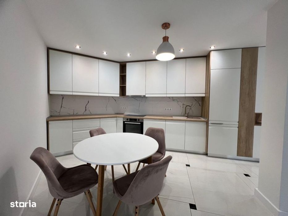 COMISION 0 Apartament 3 camere modern mobilat cu spatiu verde