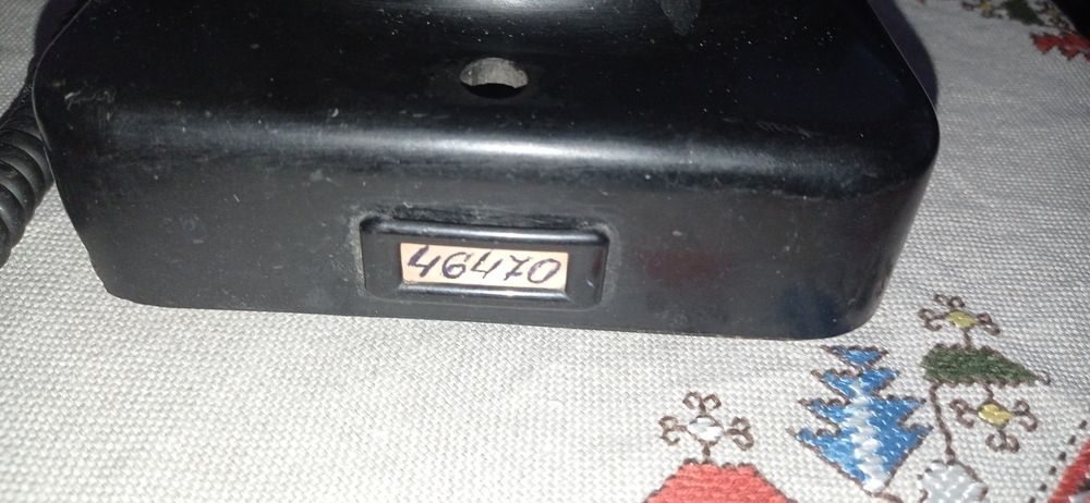 Телефон Сименс ,старинен, шайбов,Номера е за Бургас от 1970та година.