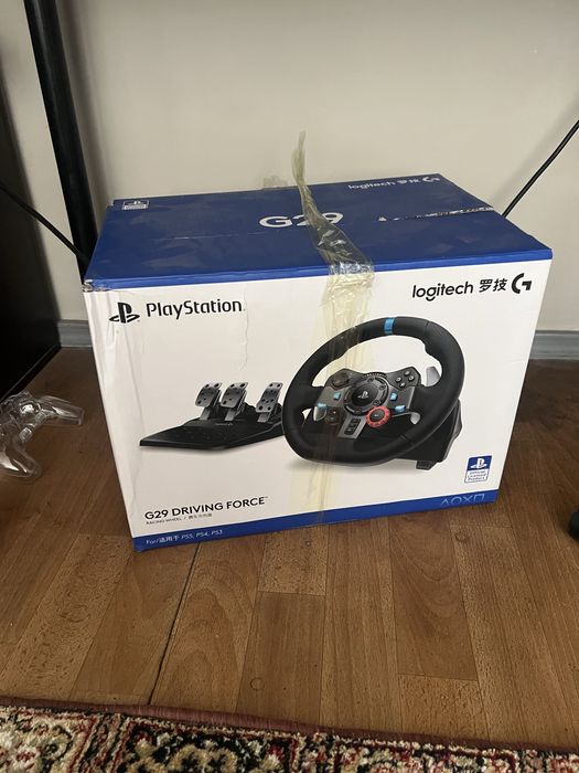 Продам руль Logitech 29G с коробкой передач