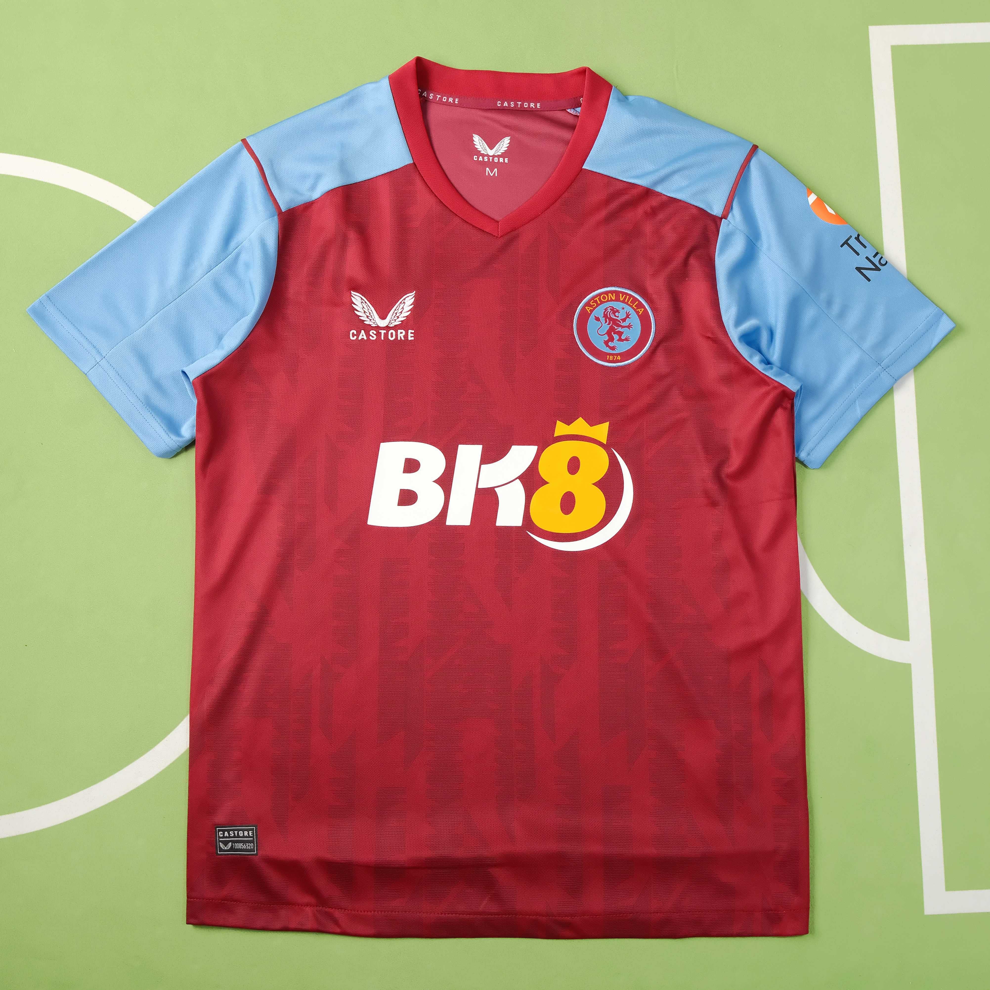 Tricou fotbal Castore Aston Villa 23/24 Home Kit