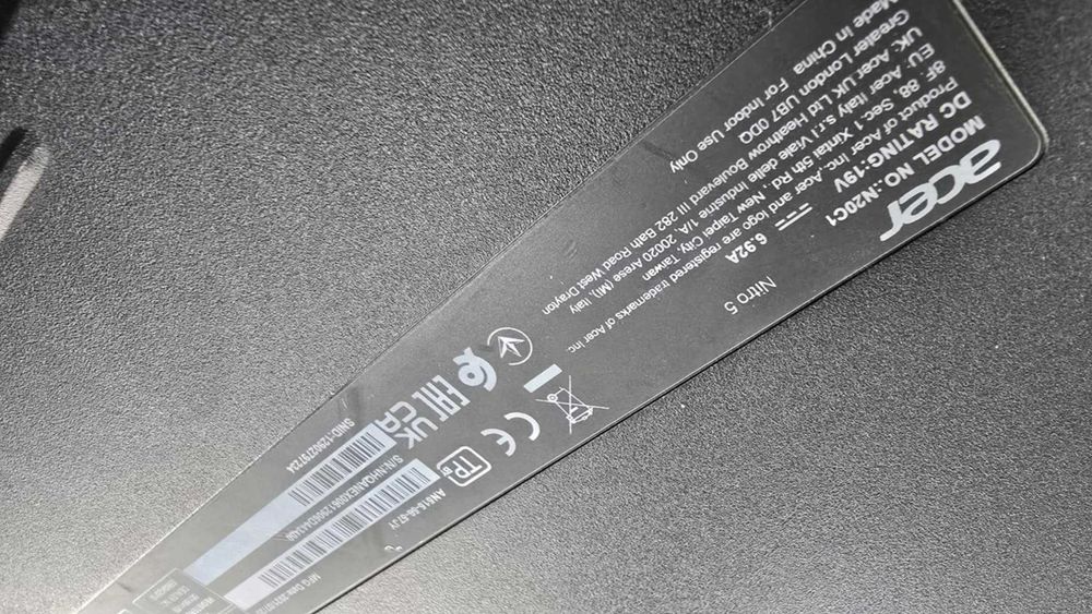 Лаптоп Acer Nitro 5 / RTX 3050 / 512SSD / i5 1130h /8GB Ram