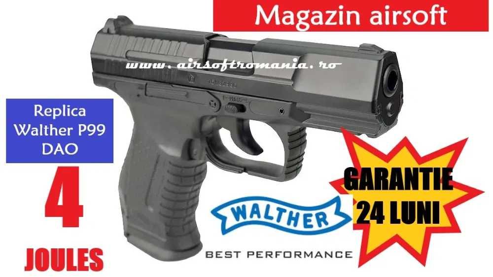Pistol Walther P99 4 .5 Joules Magazin Garantie 24 luni