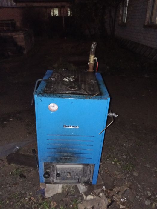 Котёл на твёрдом угле для 280 квадратов