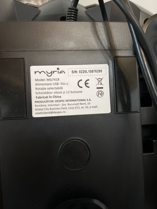 Volan gaming cu schimbător și pedale doar probat