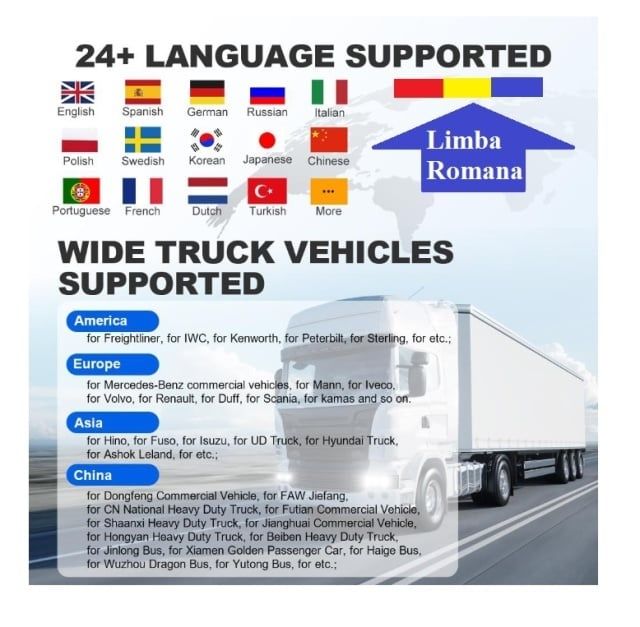 Tester Camioane, Tiruri, Utilaje, Original Launch HD Tableta inclusa !