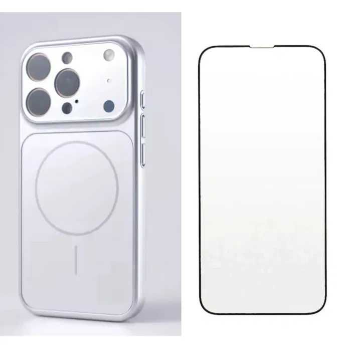 Husa MagLens si Folie Sticla pentru iPhone 17 / 17 PRO / 17 PRO MAX