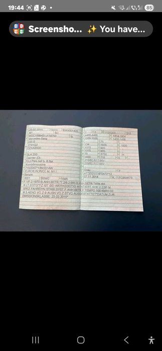 Rate doar cu Buletinul masini direct din Germania Transport la usa ta