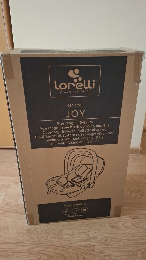 Стол (кошче за носене) за кола Lorelli JOY