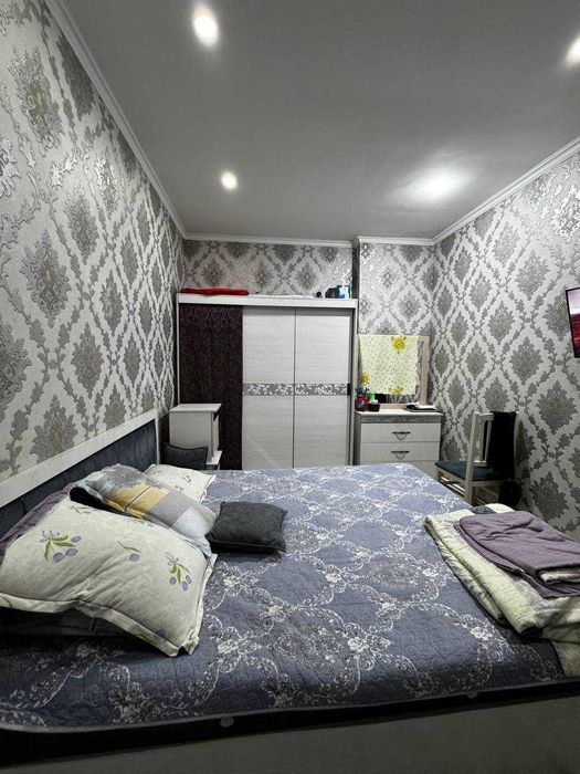 2 комн. коттедж. Махалля М Ашрафи 50м2 Ремонт. Ул. Хотирчи. С мебелью