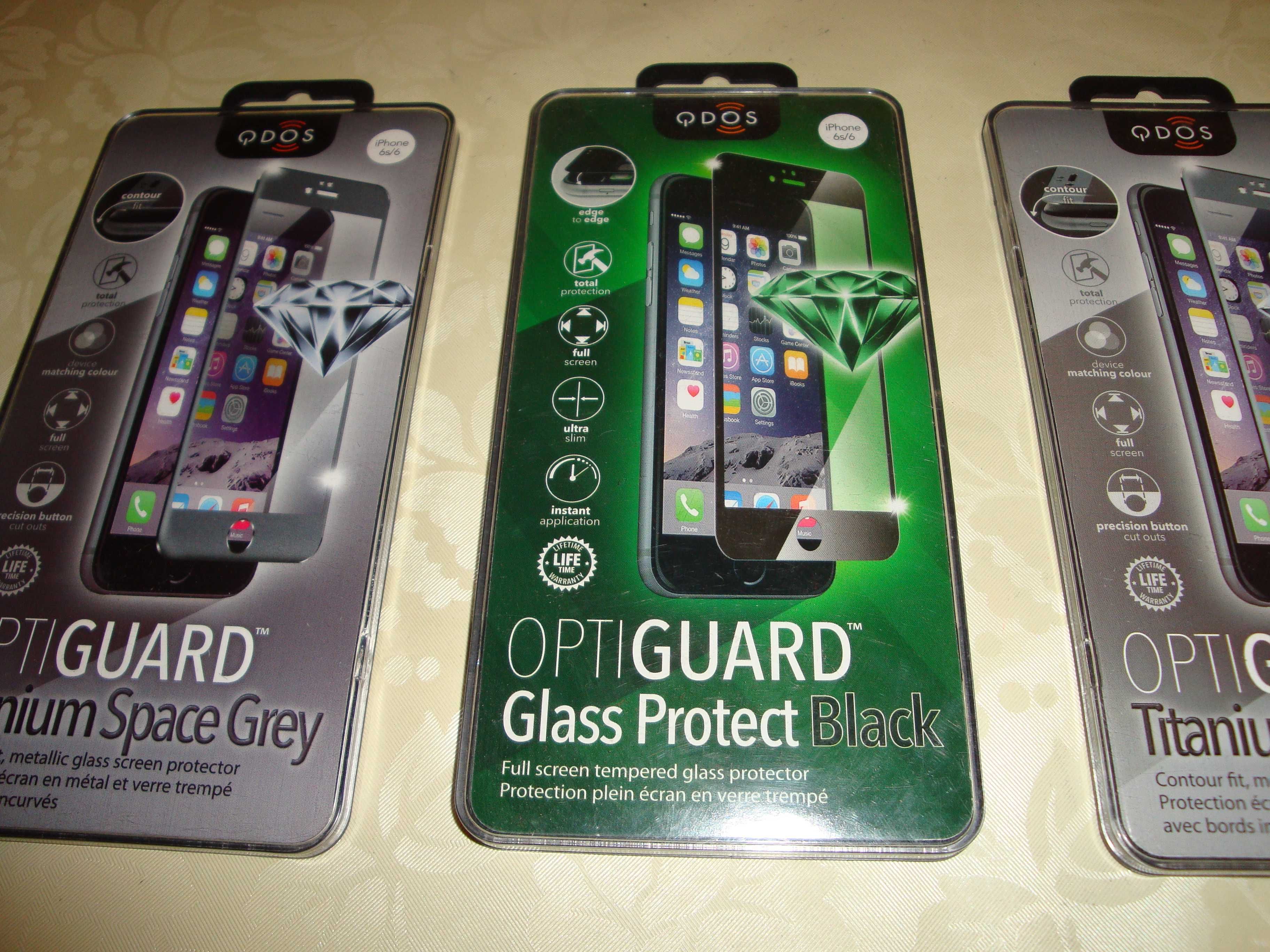 Folie sticla protectie iPhone 6s / 6 Optiguard Titanium Space