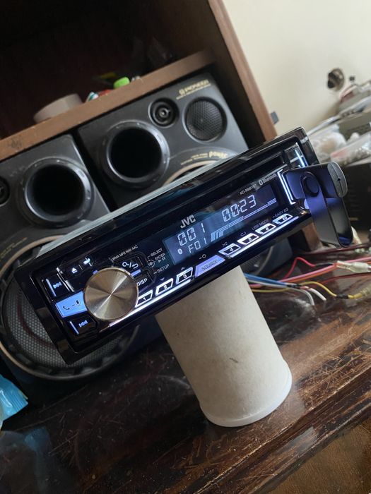JVC KD-R961BT- НАЙ ВИСОК КЛАС 4.8V!!-USB Bluetooth CD Радио за кола сд