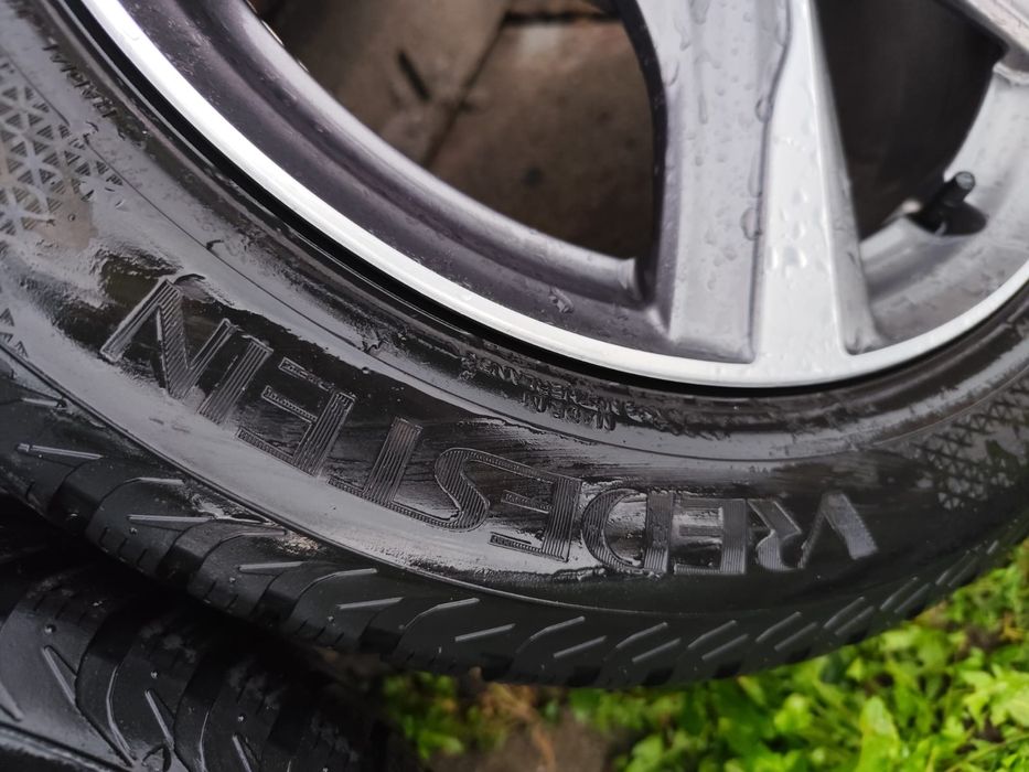 Jante originale volvo R16, et50, 5x108+cauciucuri de iarna Vredestein
