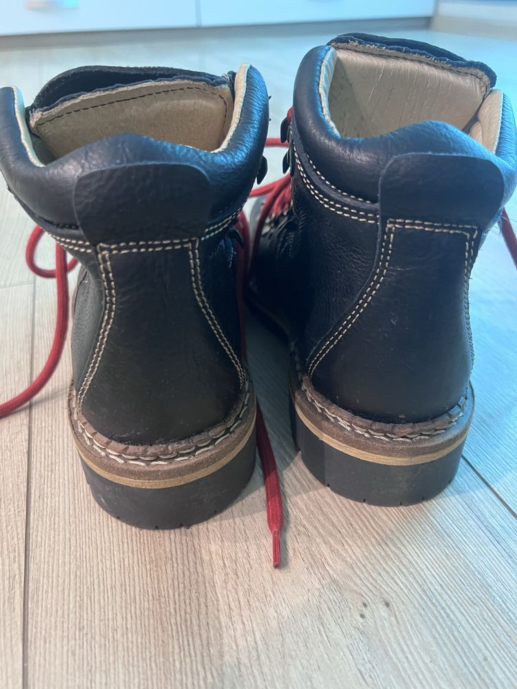 Clip & Rope leather boots unisex