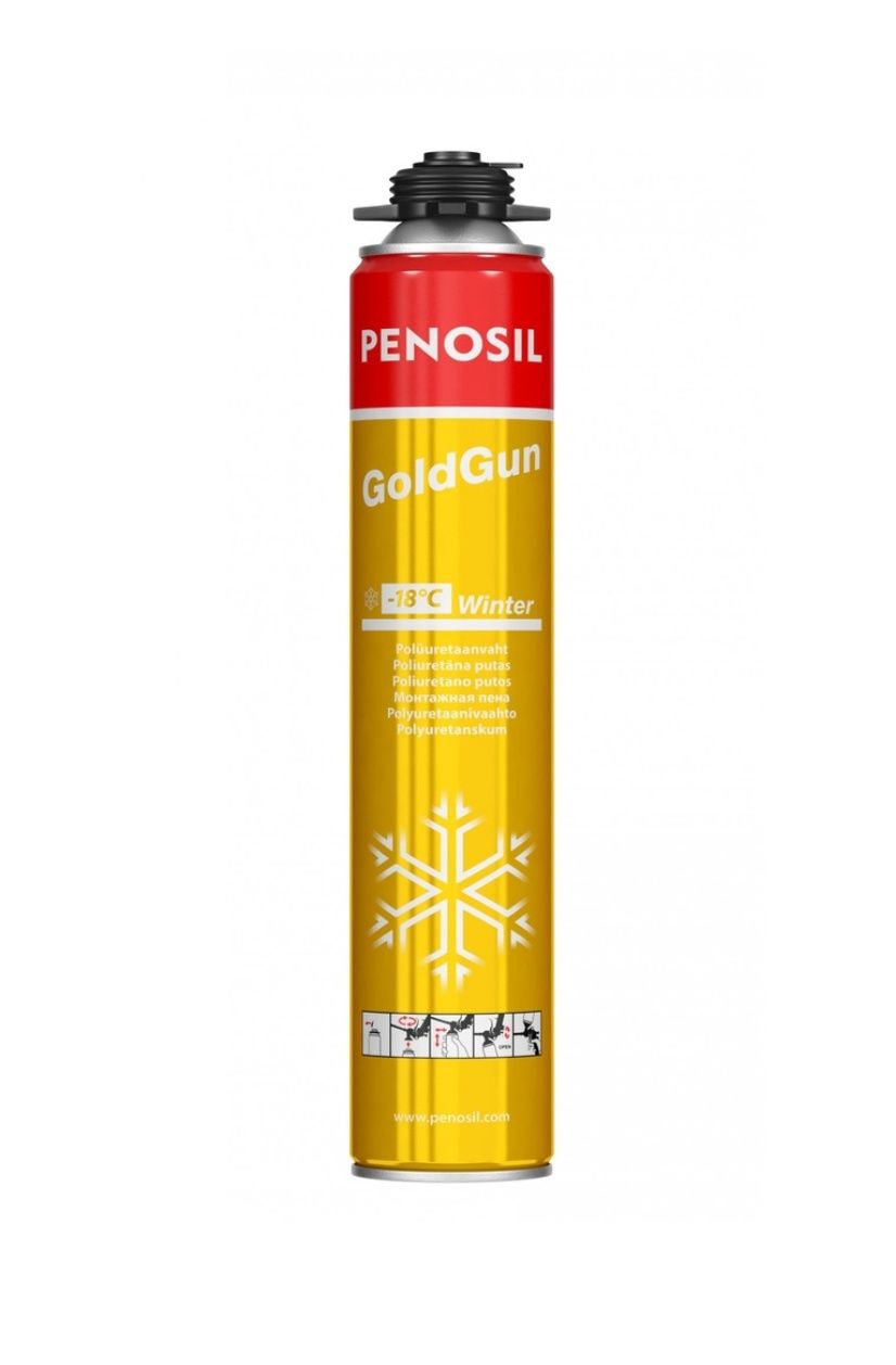 Spumă Poliuretanică Iarnă Penosil GoldGun 875 ml