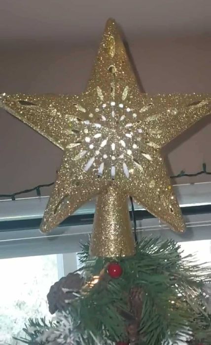 3D Елхов прожектор със 6 визии - Звезден ефект 2025 на части