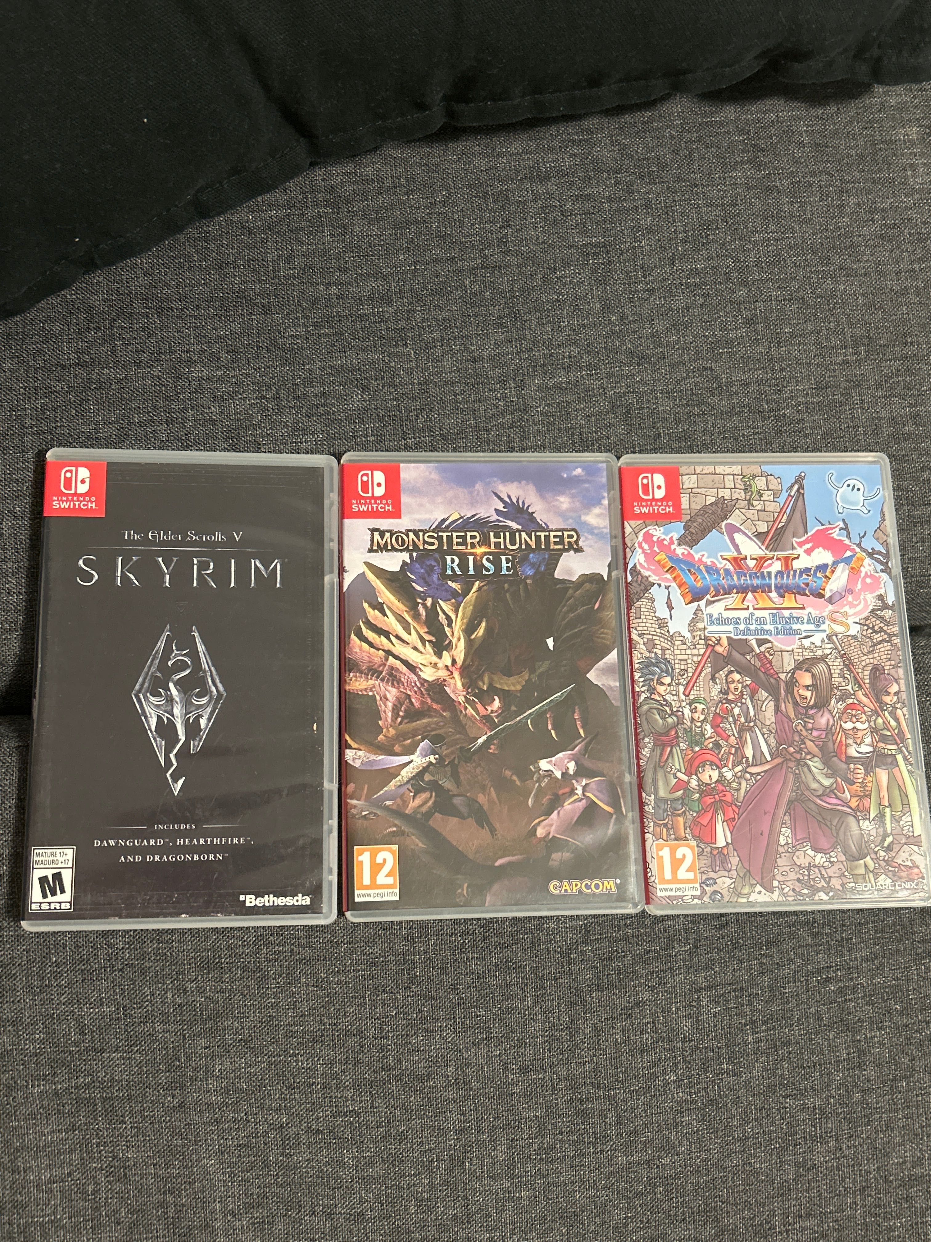 Skyrim/Monster Hunter/Dragon Quest