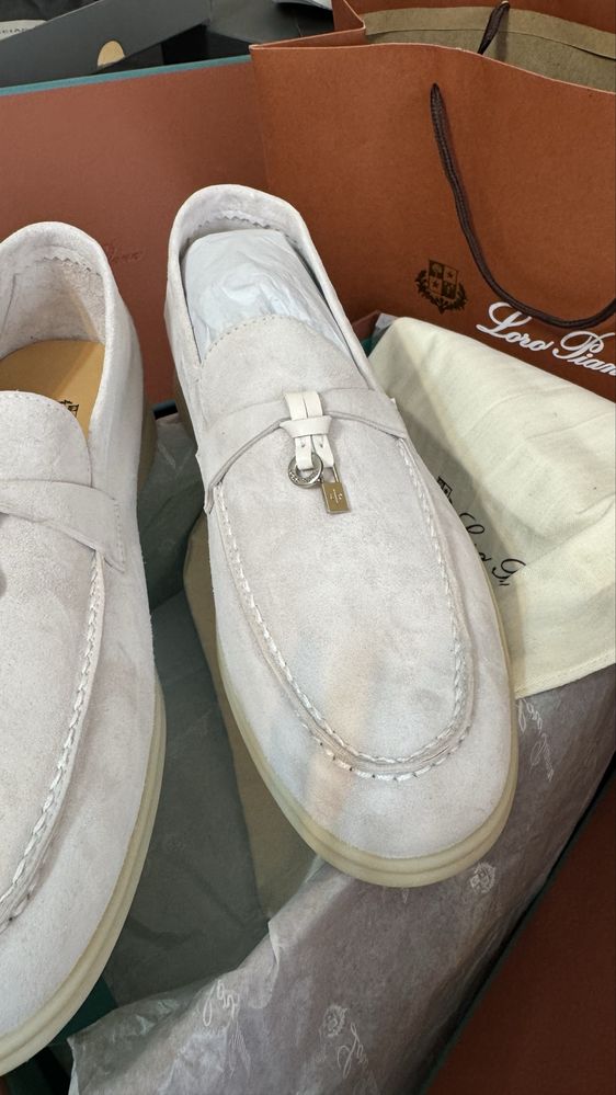 Mocasini LP Summer Walk - size 40/piele naturala fina/Dior,Chanel