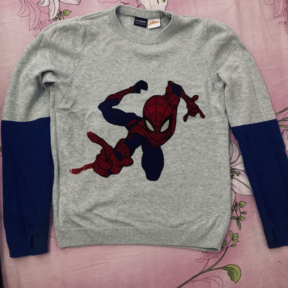 Bluza Spiderman, marime 10-11 ani