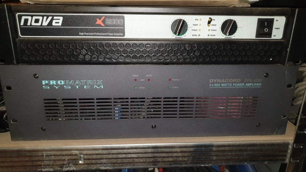 Amplificator Dynacord DPA4260/Carver PM1.5/Qsc mx2000/Pronomic cdj300