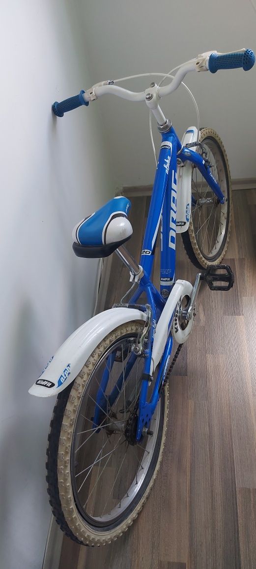 Детско алуминиево колело DRAG ALPHA 20 цола, детски лек велосипед