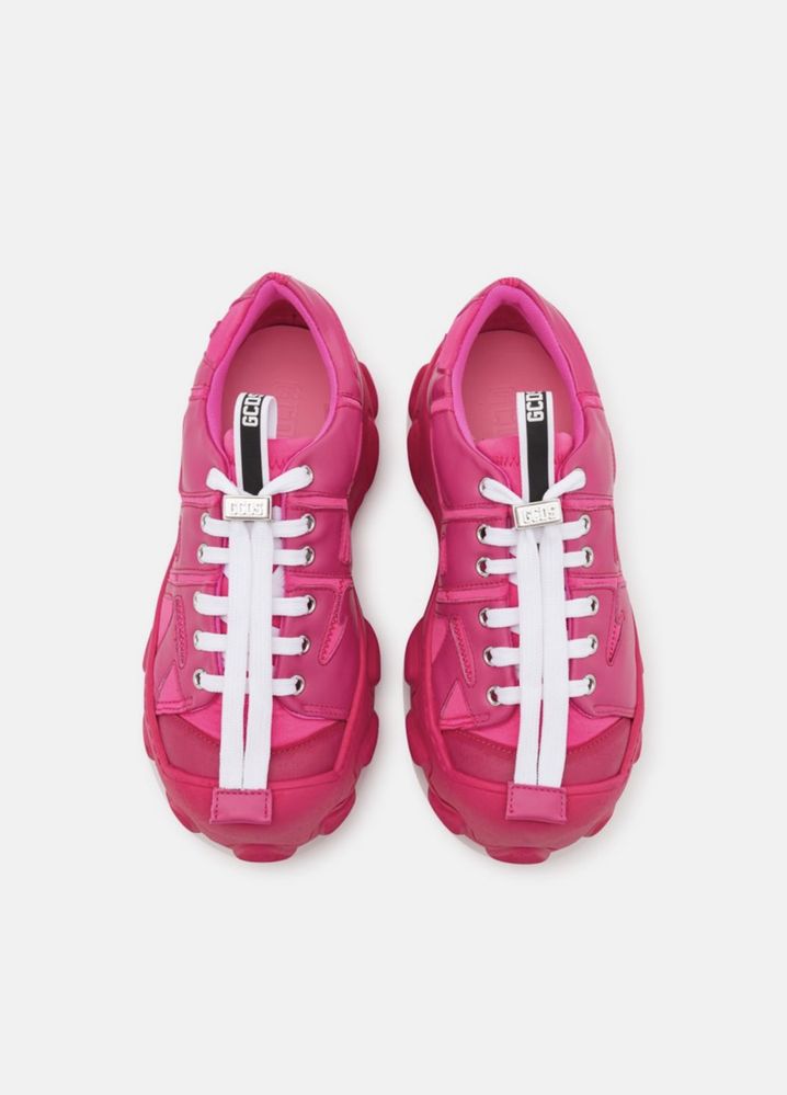 GCDS Ibex Chunky Sole Sneakers  Pink - 43 - Nou - Original