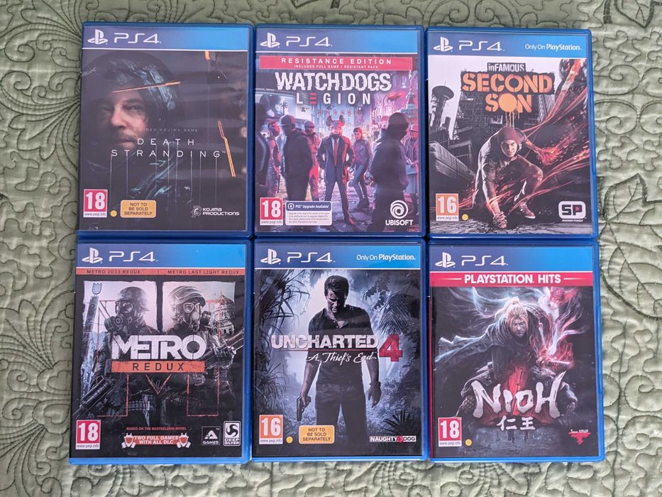 6 jocuri ps4 Playstation 4