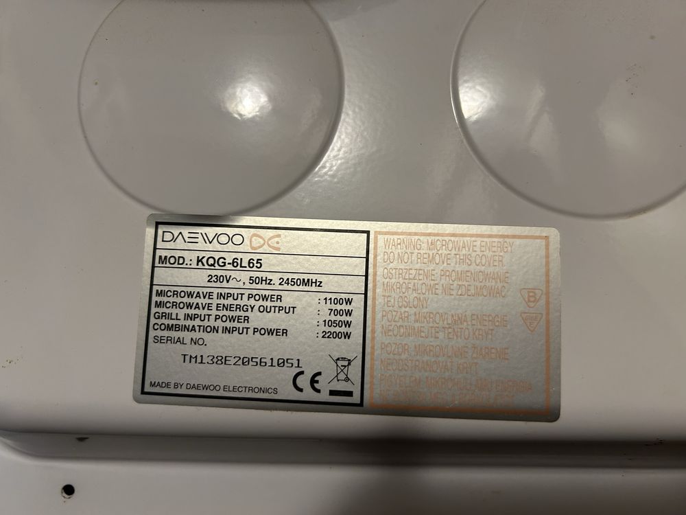 Cuptor cu microunde Daewoo