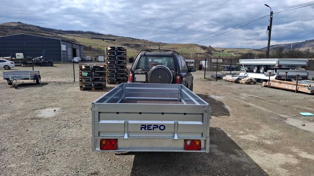 Remorcă REPO – Nouă, 750kg, Basculabilă