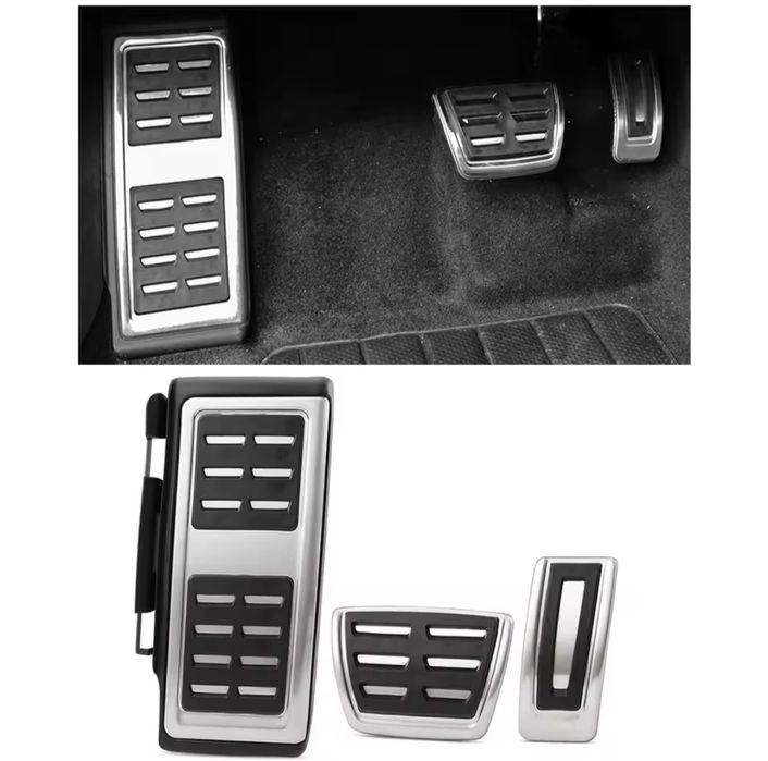 Set pedale sport inox - VW (Golf, Passat, etc) - SKODA (Octavia, etc)