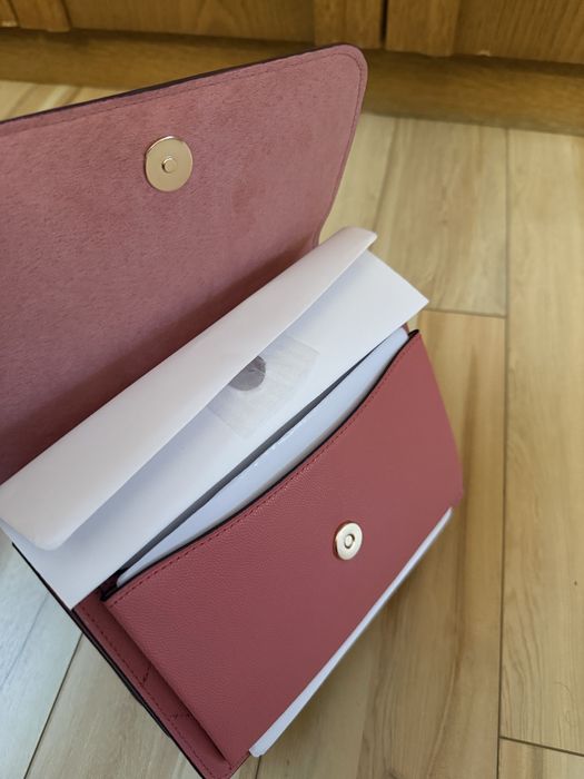 Geantă Coach Mini Klare Crossbody Roz