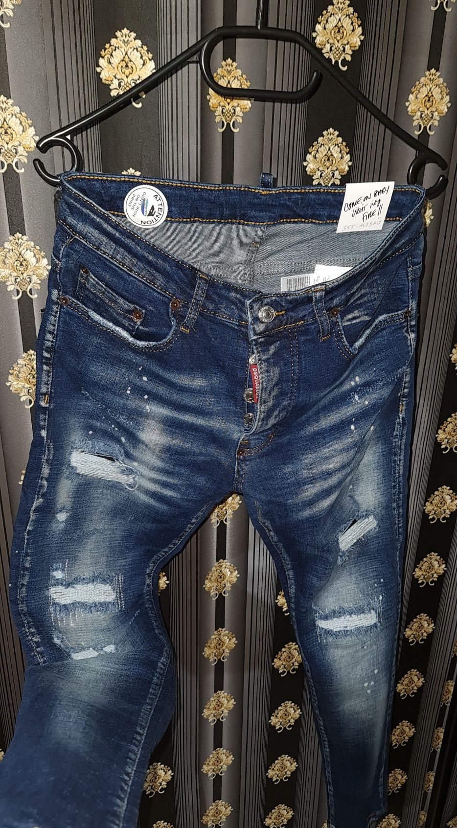 Blugi conici Dsquared2  Premium