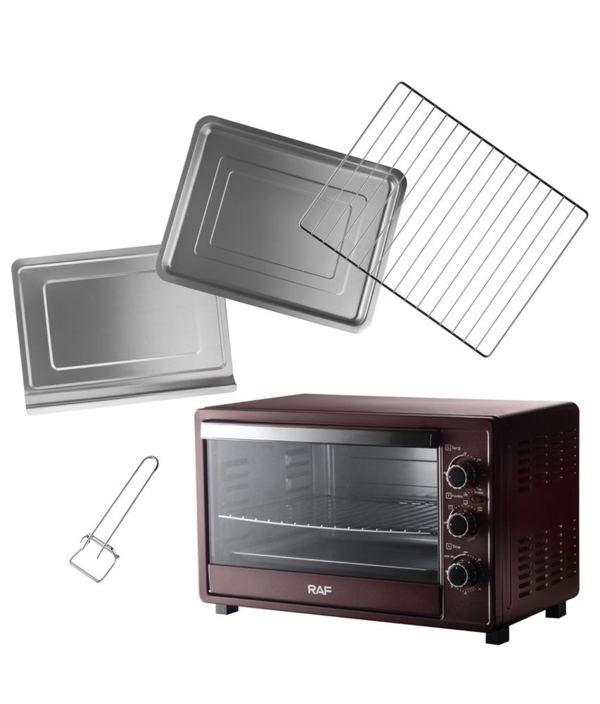 Cuptor Electric XXL Prime Heim 36L, 1500W, 3 Funcții de Gătire