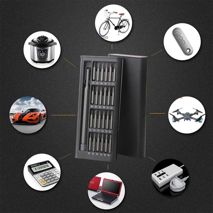 Отвертка со сменными насадками