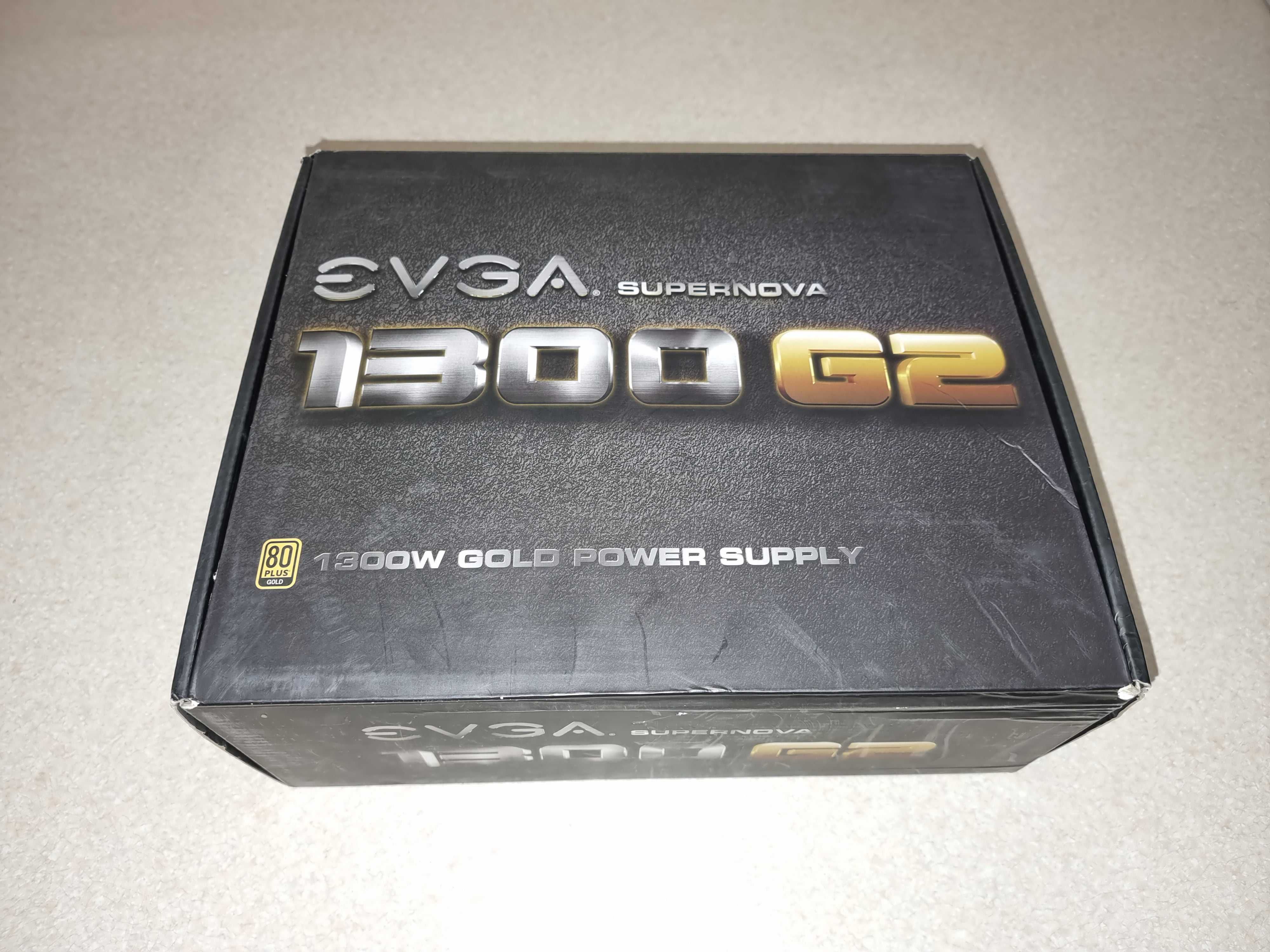 Золотой блок питания EVGA Supernova 1300 G2 мощностью 1300Вт