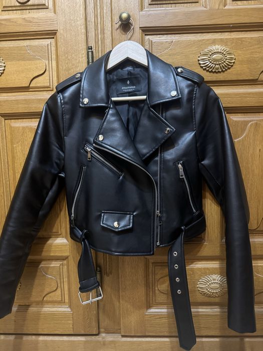 Кожено яке Stradivarius