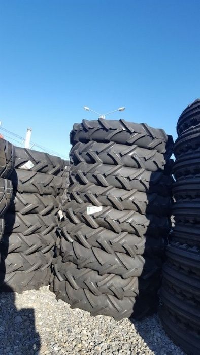 Cauciucuri noi 5.00-15 de tractiune marca BKT 6 pliuri de motocultor