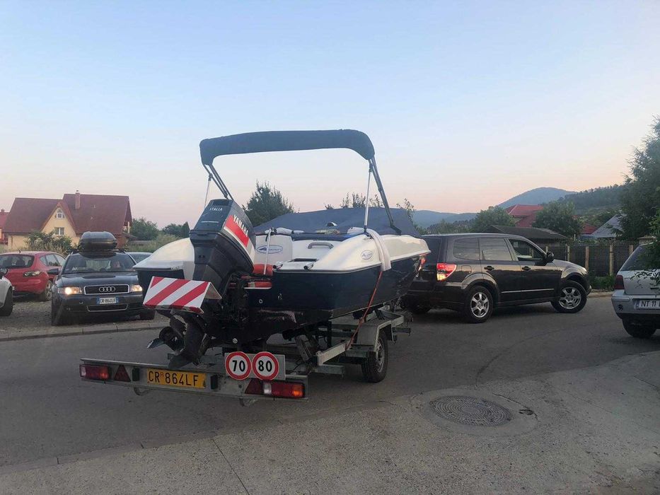 Barcă open completă de motor și peridoc