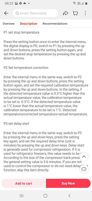 Termostat termoregulator microcomputer