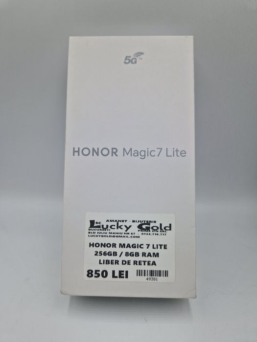 Honor Magic 7 Lite 256GB / 8GB RAM + Garanție #49381