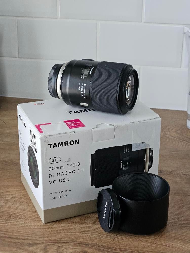 Обектив Tamron SP 90mm F/2.8 Di MACRO 1:1 VC USD