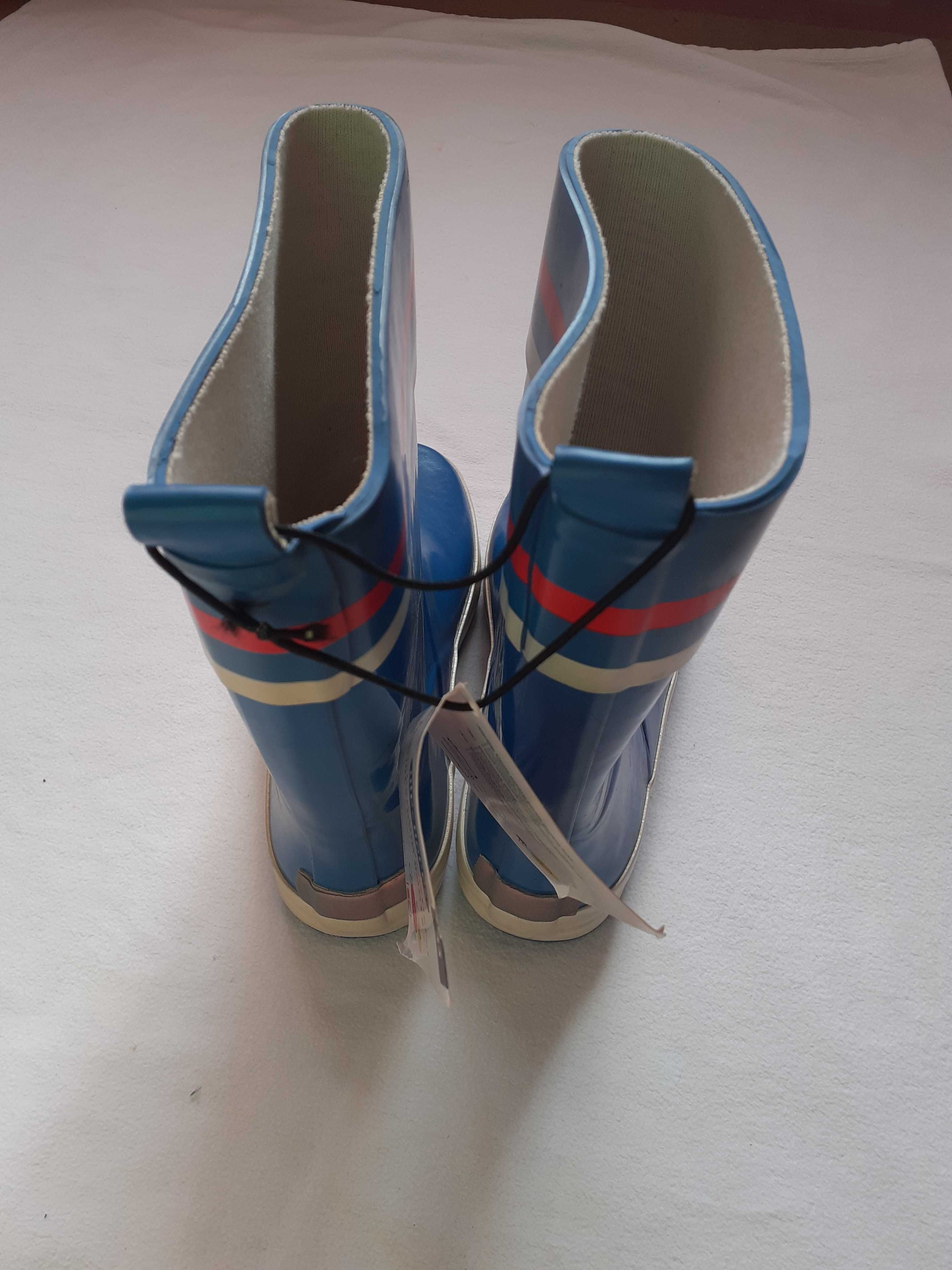 Cizme apa copii, de la Hip&Hopps, marime 33 (int. 21,5cm) albastre noi