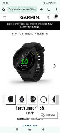 Часы Garmin Forerunner 55