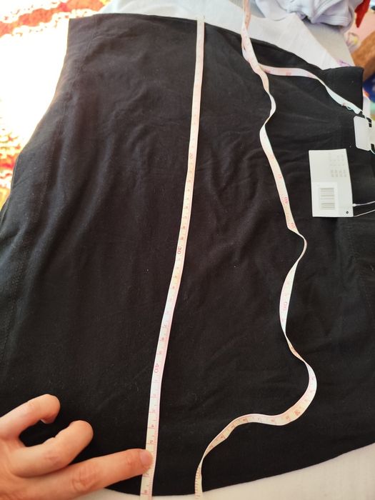 Есмара нови поли - черно и синьо-лилаво М и Л