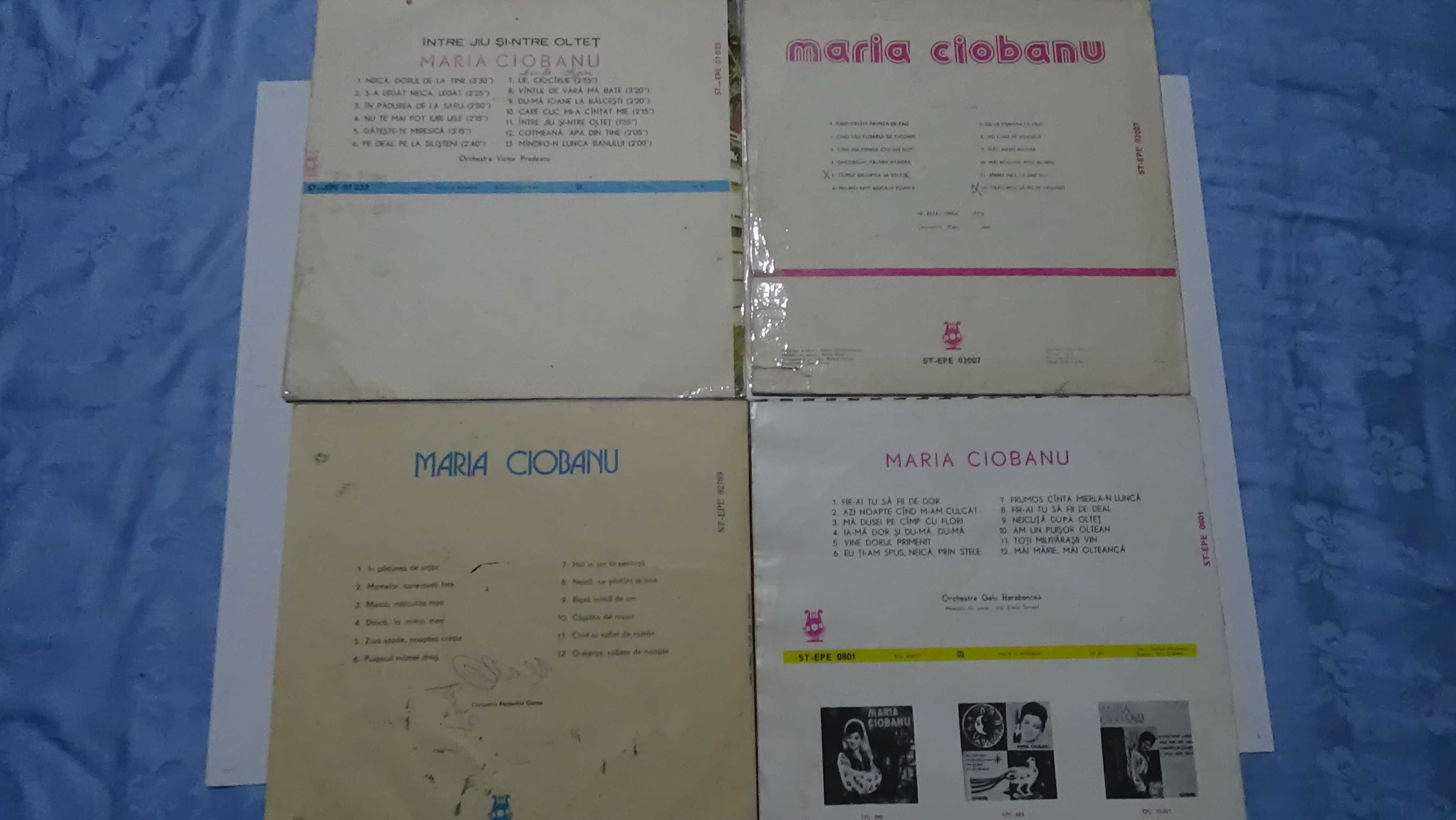 Discuri Vinil Maria Ciobanu - Ion Dolanescu - Maria Dragomiroiu