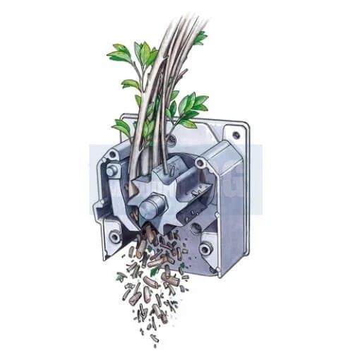 Дробилка за клони STIHL GHE 135L, 2.3 kW, 35 мм шредер клонотрошачка