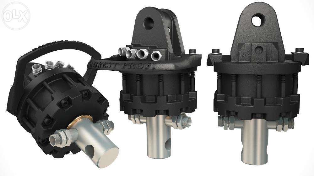 Rotator hidraulic 5 tone cu ax pentru graifer
