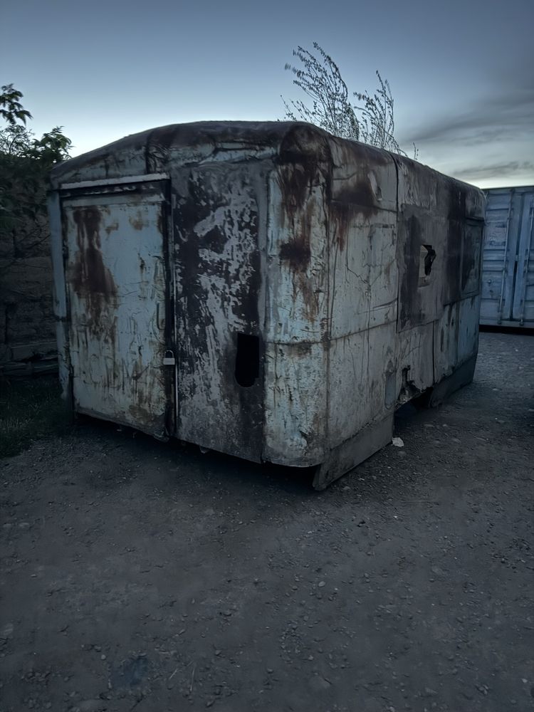 Будка для хронения строй материалов