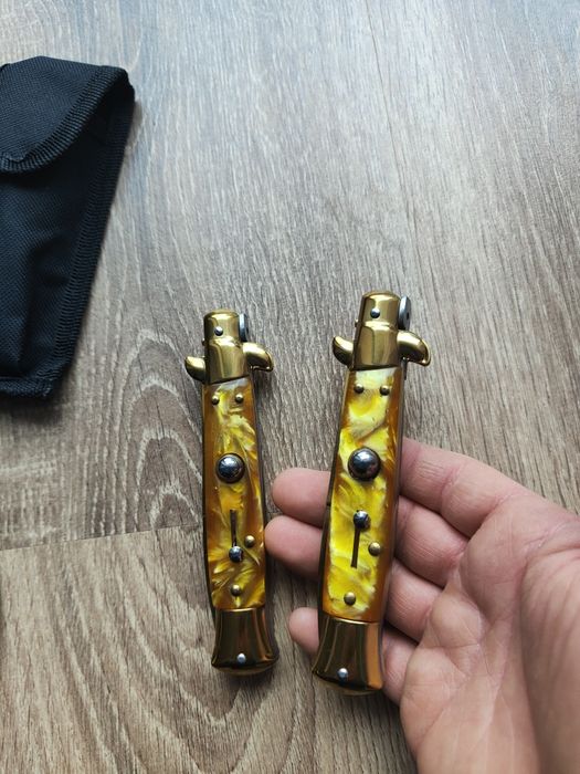 Briceag Italian 21cm Gold Edition de colecție Husa și Cutie