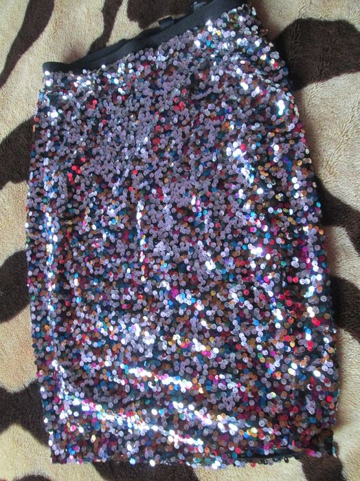 fusta  Revelion eleganta cu paiete S