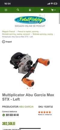 Mulinetă de spinning Abu Garcia Max STX